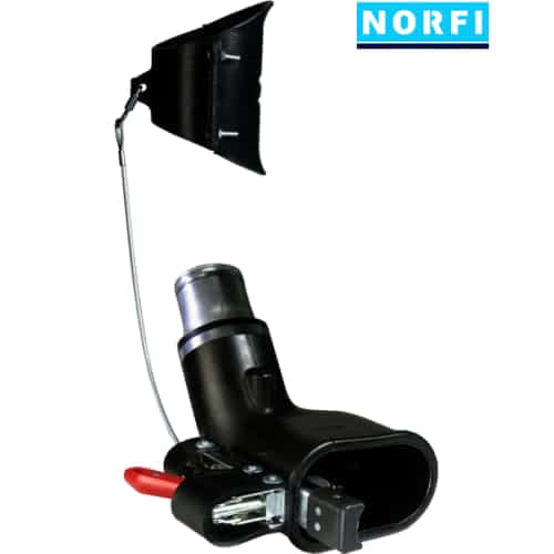Y-адаптер для двух выхлопных труб DN100. Norfi (Германия)