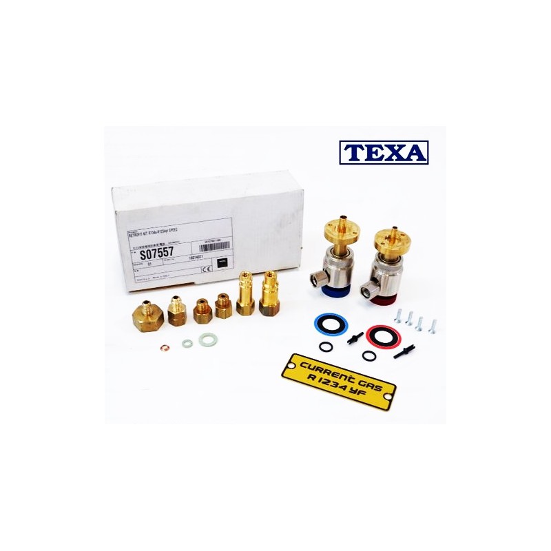 SPEED комплект для перехода заправок кондиционеров TEXA с газа r134a на r1234yf